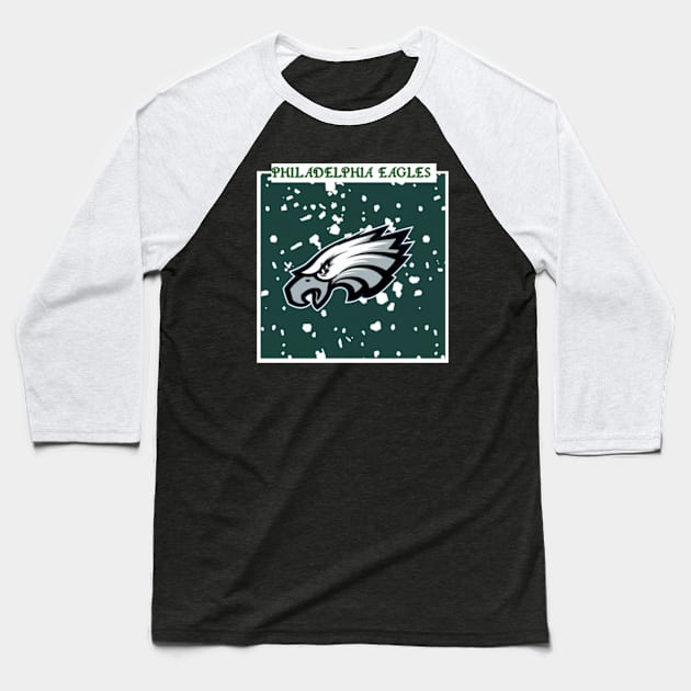 Philadelphia Eagles Baseball T-Shirt by TshirtMA